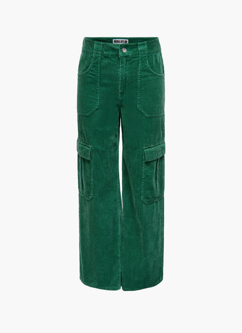 Pantalon cargo vert NEON & NYLON pour femme