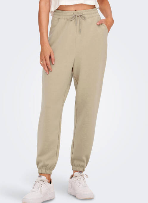 Jogging beige ONLY pour femme