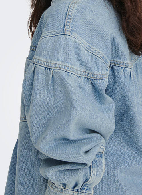 Veste en jean bleu ONLY pour femme