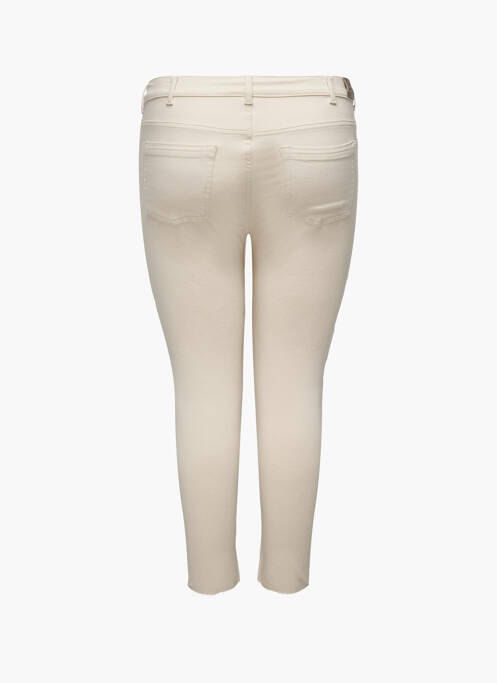 Jeans skinny beige CARMAKOMA pour femme