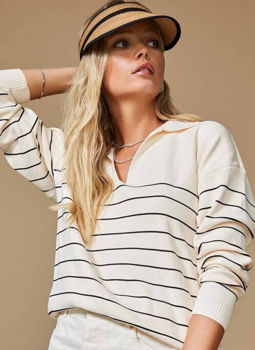 Casquette jaune ONLY femme