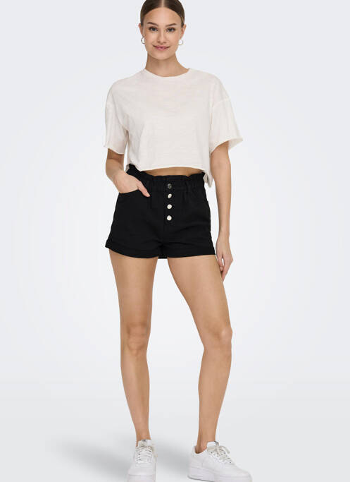 Short noir ONLY pour femme