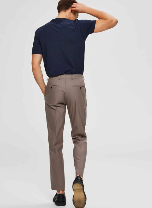 T-shirt bleu SELECTED homme