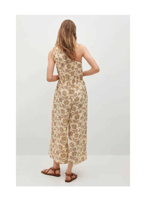 Combi-pantalon beige MANGO pour femme