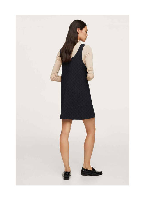 Robe courte noir MANGO pour femme