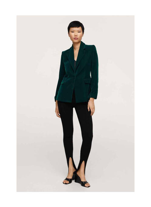 Blazer vert MANGO pour femme