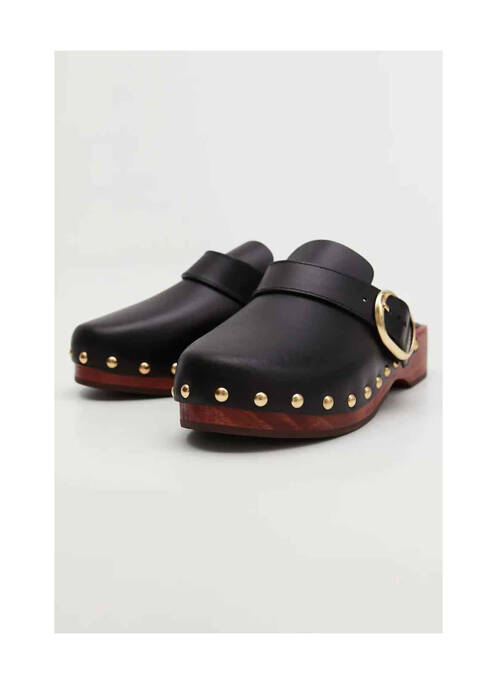 Sandales/Nu pieds noir MANGO femme