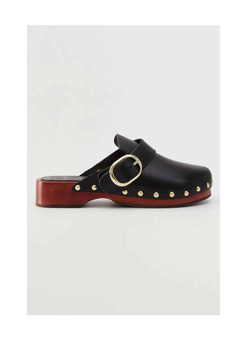 Sandales/Nu pieds noir MANGO femme