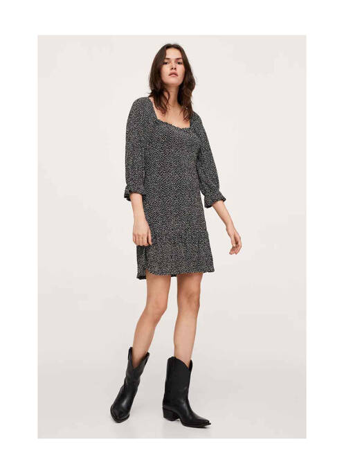 Robe courte beige MANGO pour femme