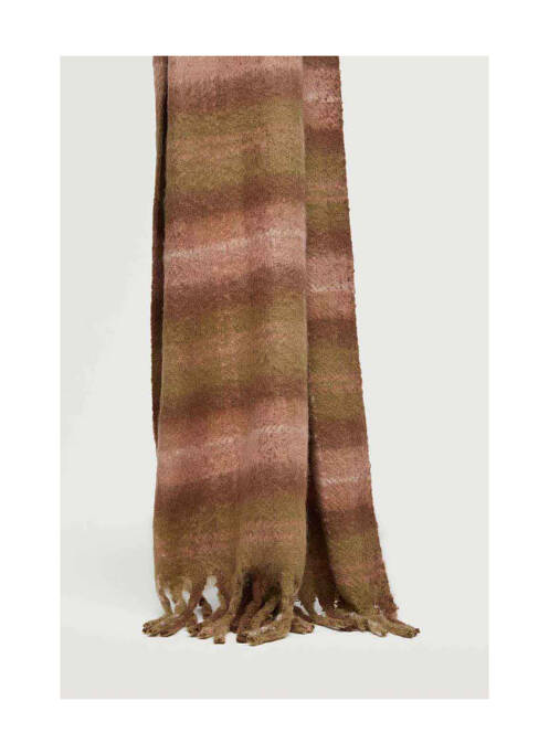 Echarpe rose MANGO femme