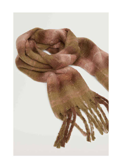 Echarpe rose MANGO femme