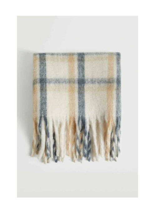 Echarpe beige MANGO femme