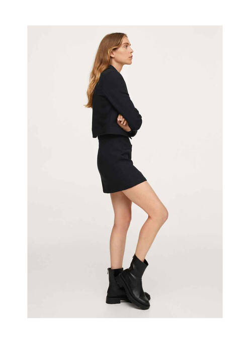 Jupe courte noir MANGO pour femme