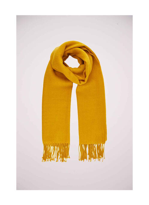 Foulard marron PIECES pour femme