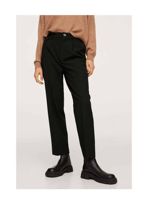 Pantalon flare noir MANGO pour femme