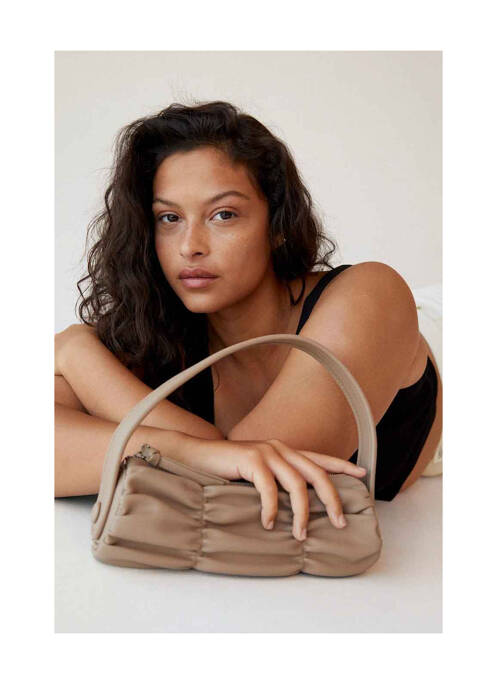Sac marron MANGO femme
