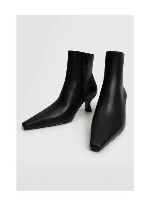 Bottines/Boots noir MANGO femme