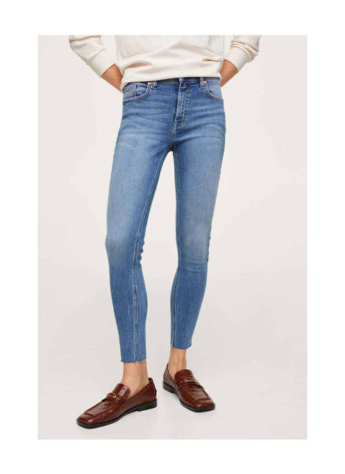 Jeans skinny bleu MANGO pour femme