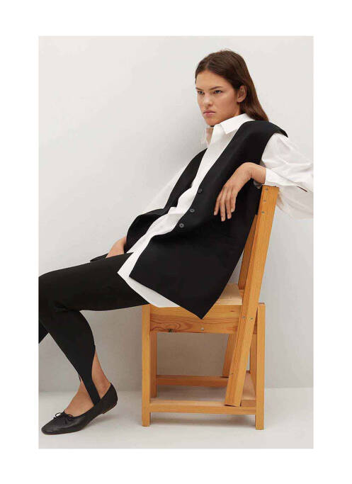 Blazer noir MANGO pour femme