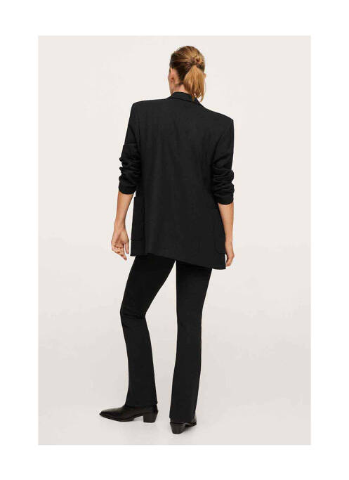 Pantalon slim noir MANGO pour femme