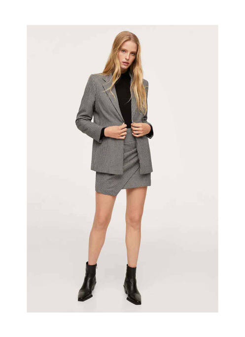 Jupe courte noir MANGO pour femme