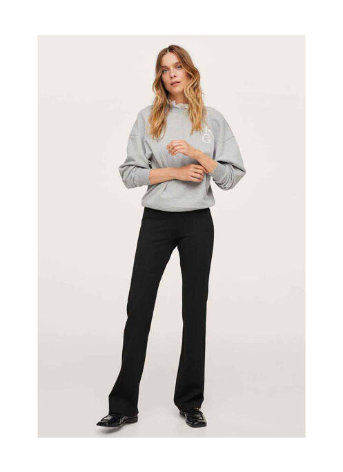Sweat-shirt gris MANGO pour femme