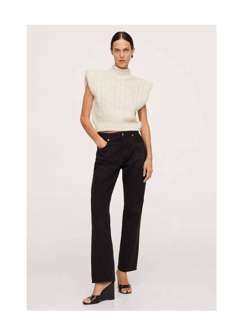 Débardeur beige MANGO pour femme