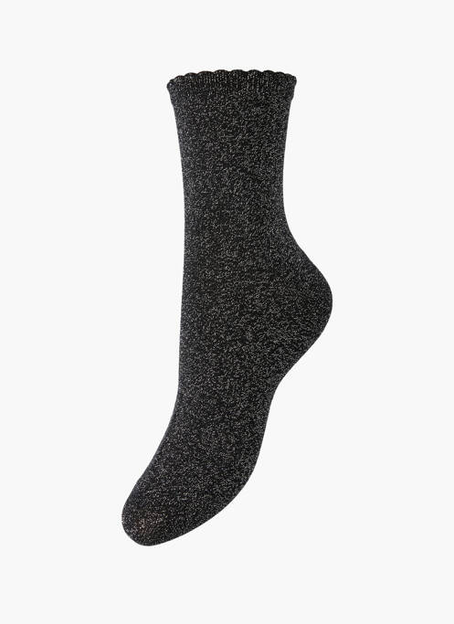 Chaussettes noir PIECES femme