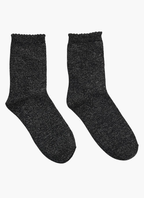 Chaussettes noir PIECES femme