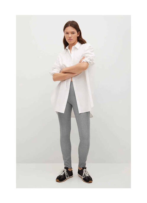 Legging beige MANGO pour femme