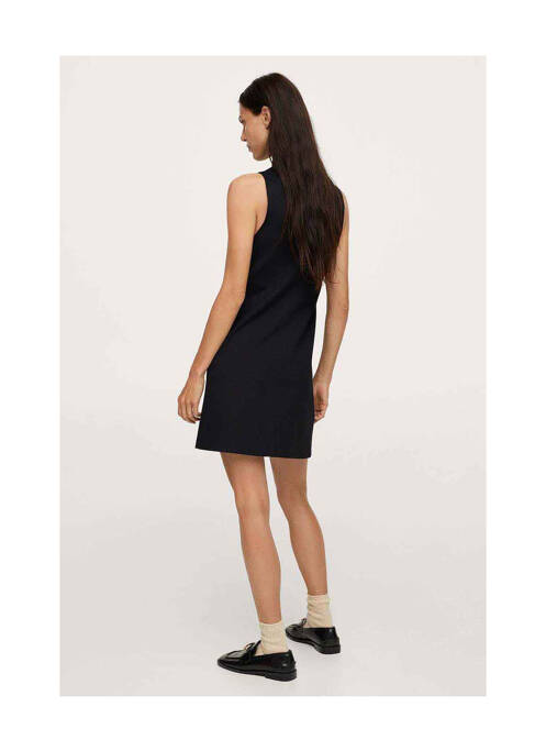 Robe courte noir MANGO pour femme