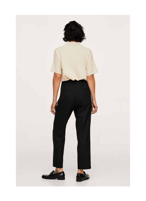 Pantalon chino noir MANGO femme