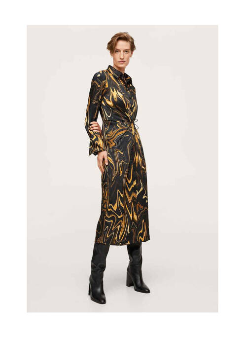 Ensemble robe noir MANGO pour femme