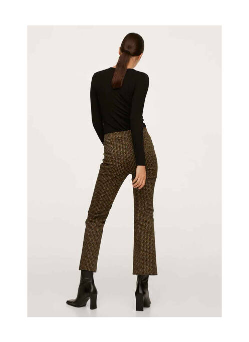 Pantalon flare marron MANGO pour femme