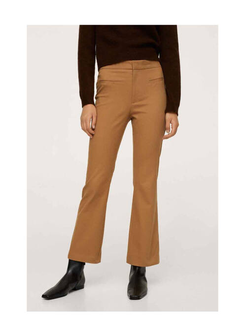 Jeans bootcut marron MANGO pour femme