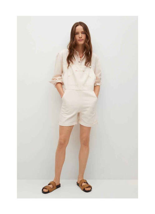 Combishort beige MANGO pour femme