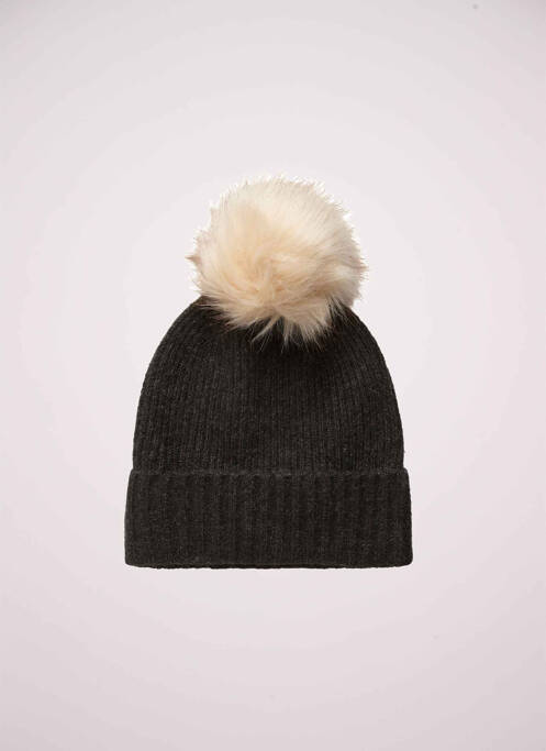 Bonnet gris PIECES femme