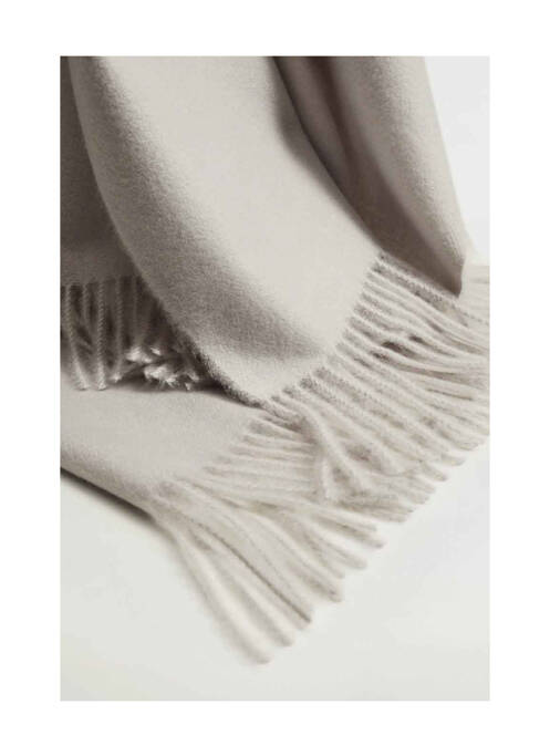 Echarpe gris MANGO femme
