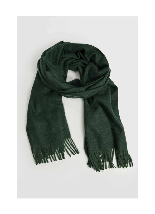 Echarpe vert MANGO femme