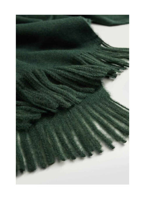 Echarpe vert MANGO femme