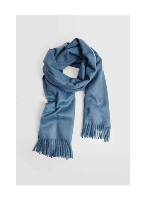 Echarpe bleu MANGO pour femme