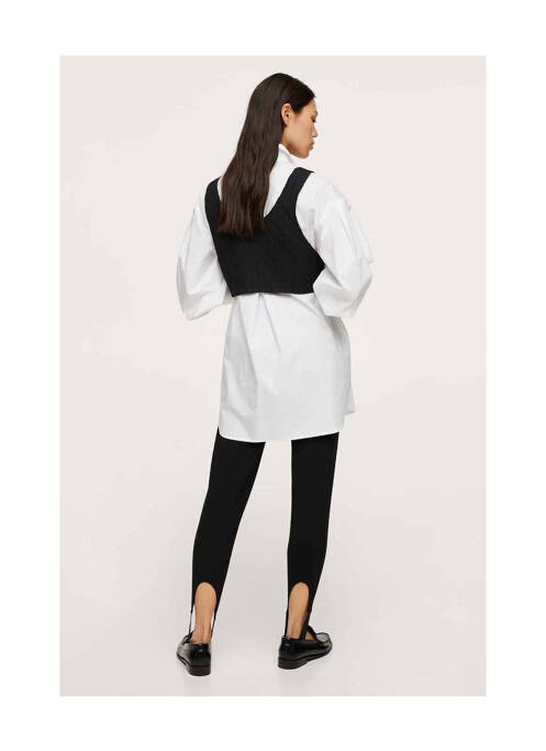 Débardeur noir MANGO pour femme