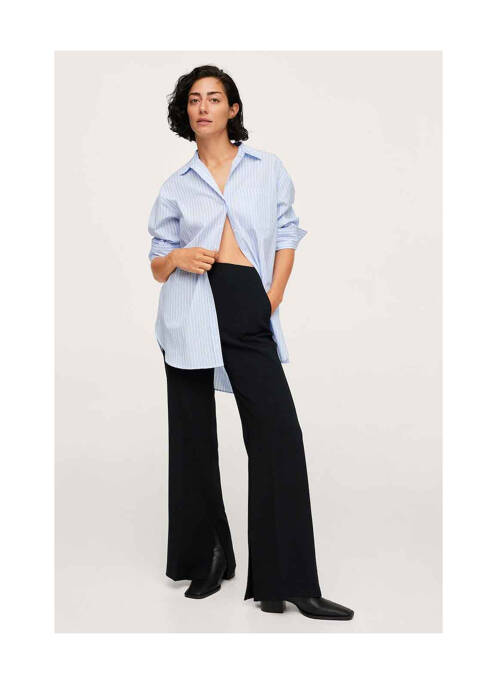 Pantalon flare noir MANGO pour femme
