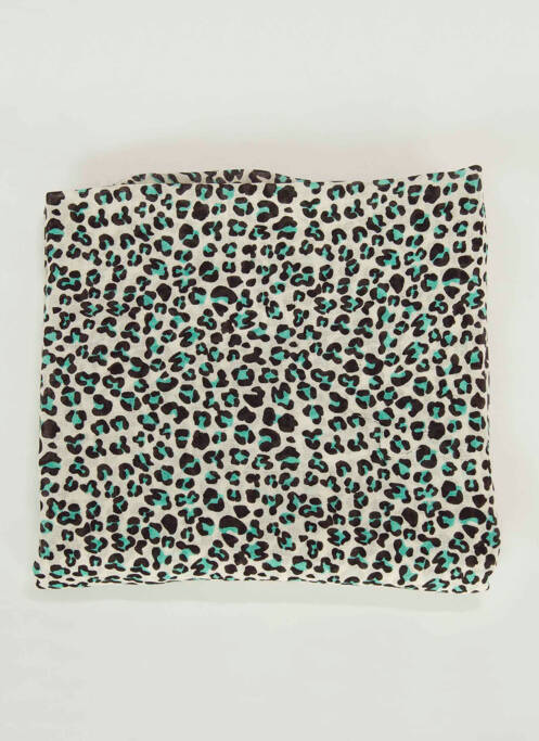 Foulard vert PIECES pour femme