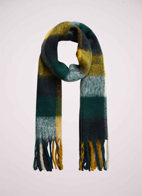 Echarpe vert PIECES pour femme