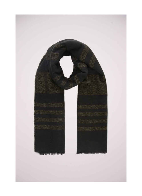 Foulard noir PIECES pour femme