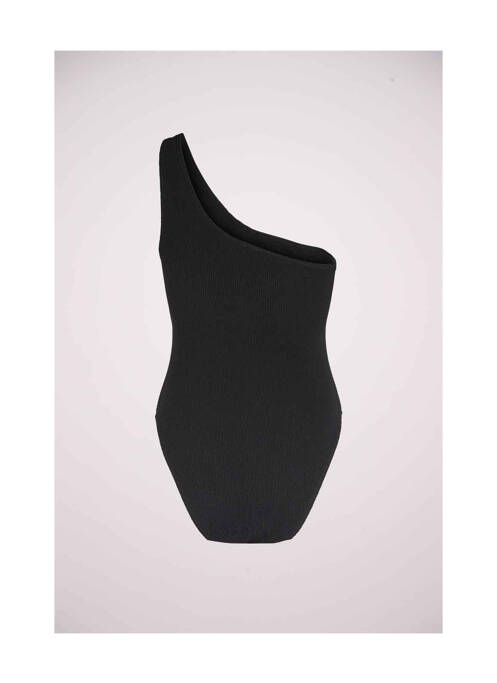 Maillot de bain 1 pièce noir PIECES pour femme