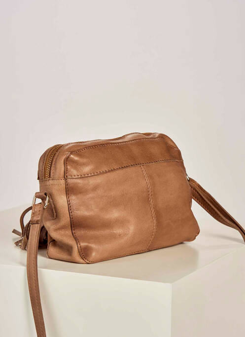 Sac marron PIECES femme