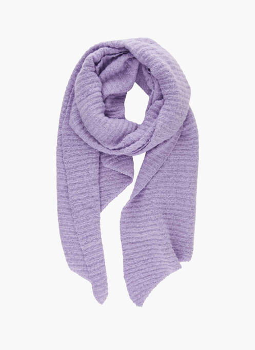 Echarpe violet PIECES femme