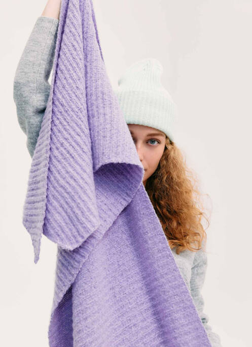 Echarpe violet PIECES femme